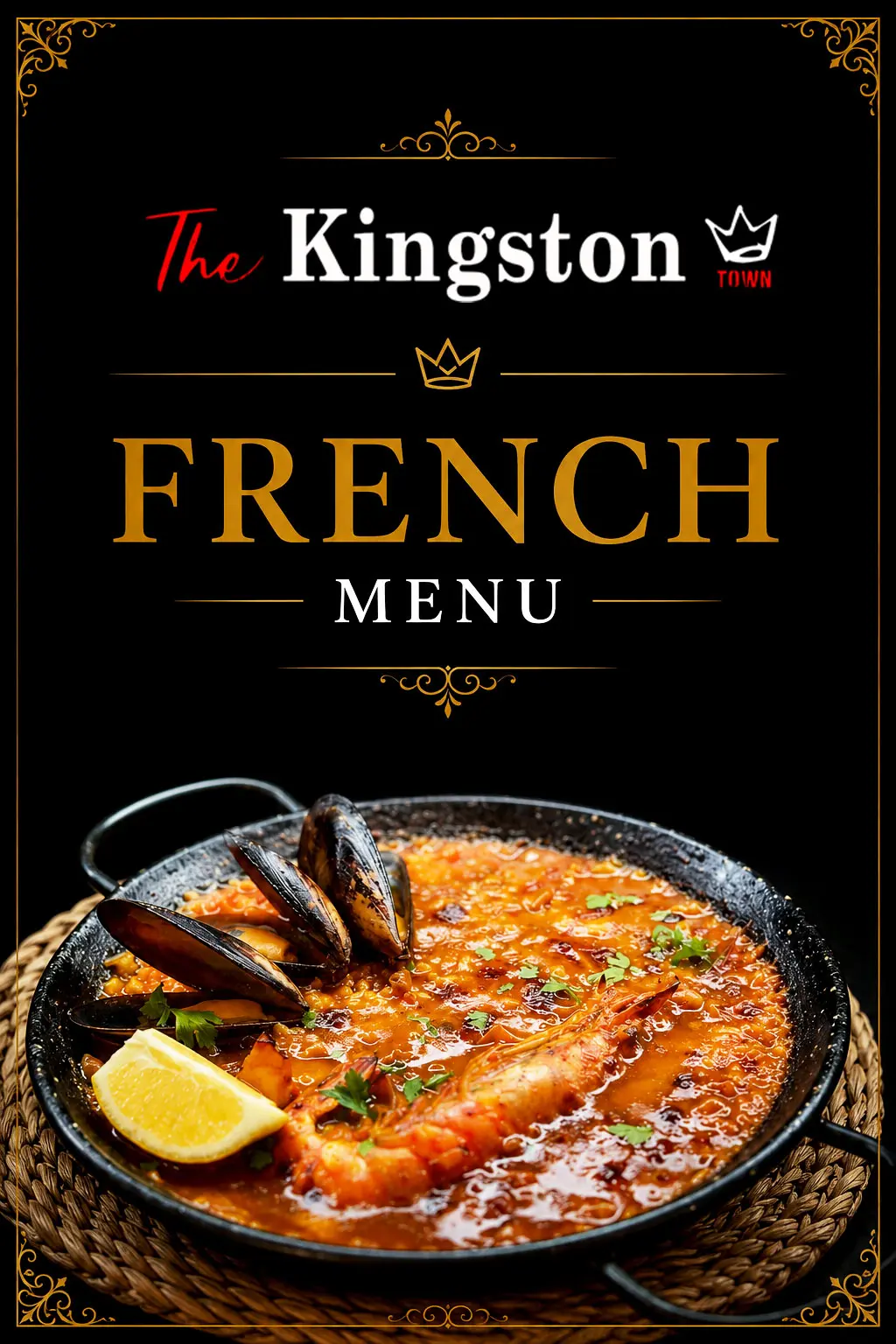 French Menu
